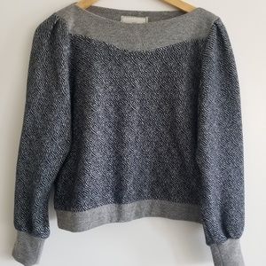 Sita Murt size small blue and gray sweatshirt